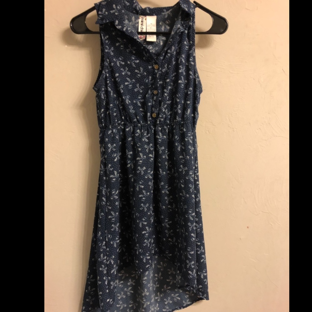 Kids Bow Print Dress